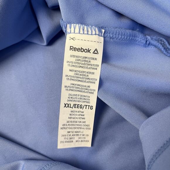 Reebok Women's Reset Tennis Dress W/Built In Bra And Shorts size XXL Pickleball - Picture 13 of 13